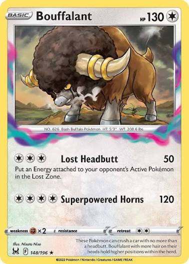Bouffalant (148/196) - SWSH: Lost Origin