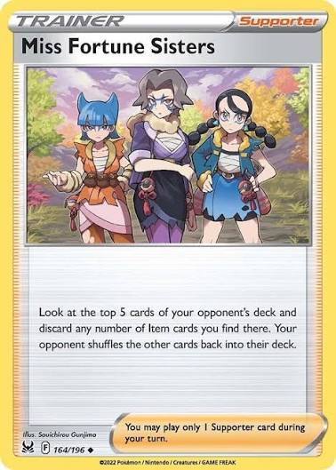 Miss Fortune Sisters (164/196) - SWSH: Lost Origin