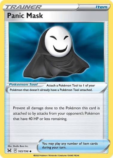 Panic Mask (165/196) - SWSH: Lost Origin