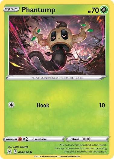 Phantump (016/196) - SWSH: Lost Origin