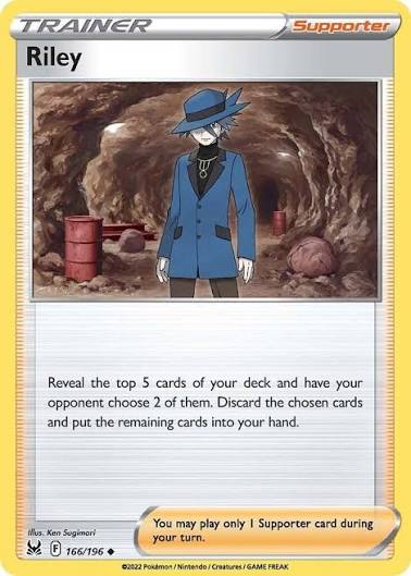 Riley (166/196) - SWSH: Lost Origin