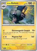Alolan Golem (046/159) - SV: Journey Together
