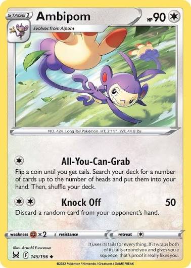 Ambipom (145/196) - SWSH: Lost Origin
