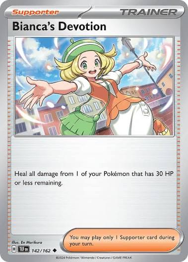 Bianca's Devotion (142/162) - SV: Temporal Forces (Single Card)