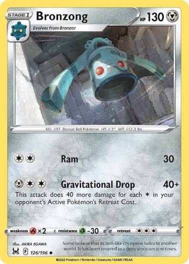 Bronzong (126/196) - SWSH: Lost Origin