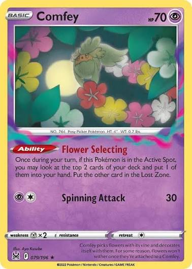 Comfey (078/196) - SWSH: Lost Origin (Single Card)