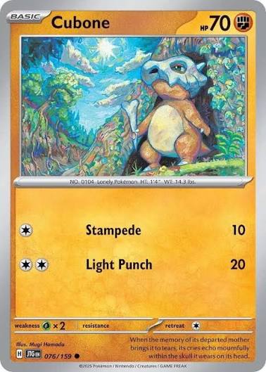 Cubone (076/159) - SV: Journey Together