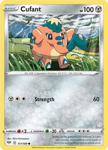 Cufant (131/189) - SWSH: Darkness Ablaze