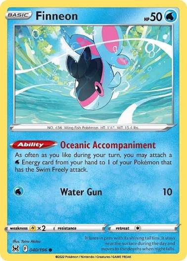 Finneon (040/196) - SWSH: Lost Origin (Single Card)