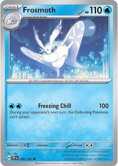 Frosmoth (046/162) - SV: Temporal Forces (Single Card)
