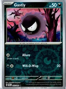 Gastly (055/091) - SV: Paldean Fates - Rev. Holo