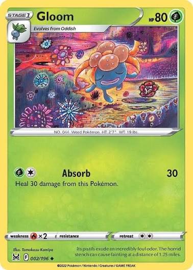Gloom (002/196) - SWSH: Lost Origin