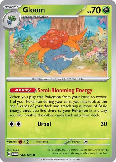Gloom (044/165) - SV: 151 (Single Card)