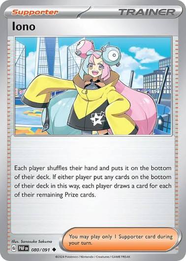 Iono (080/091) - SV: Paldean Fates