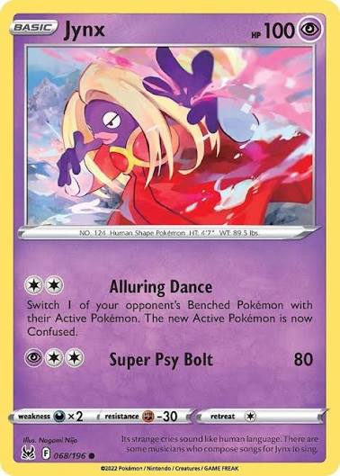 Jynx (068/196) - SWSH: Lost Origin (Single Card)
