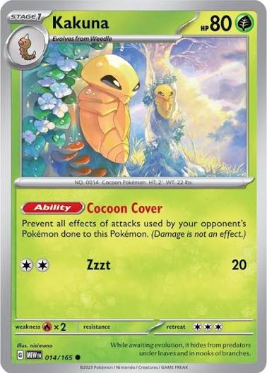 Kakuna (014/165) - SV: 151 (Single Card)