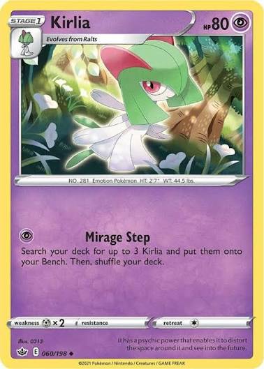 Kirlia (060/198) - SWSH: Chilling Reign (Single Card)