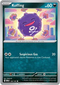 Koffing (109/165) - SV: 151 (Single Card)