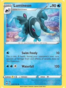 Lumineon (041/196) - SWSH: Lost Origin (Single Card)