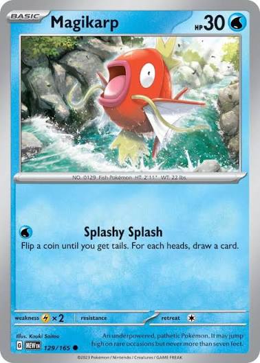 Magikarp (129/165) - SV: 151 (Single Card)