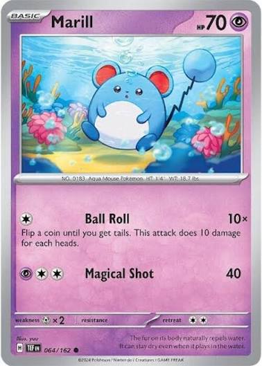 Marill (064/162) - SV: Temporal Forces (Single Card)