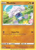 Meditite 099/196 Pokémon Card - Near Mint