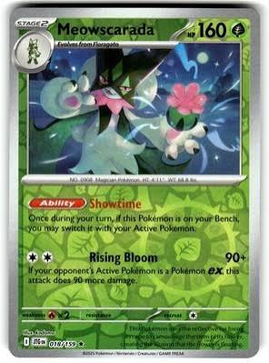 Meowscarada (018/159) Rev. Holo - SV: Journey Together