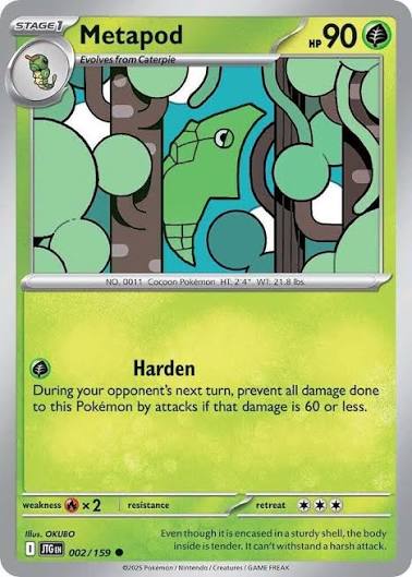 Metapod (002/159) - SV: Journey Together