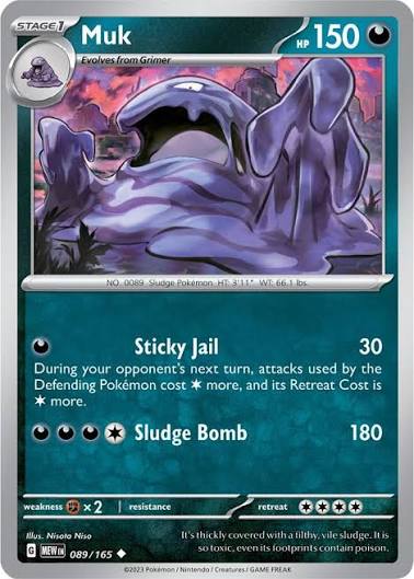 Muk (089/165) - SV: 151 (Single Card)