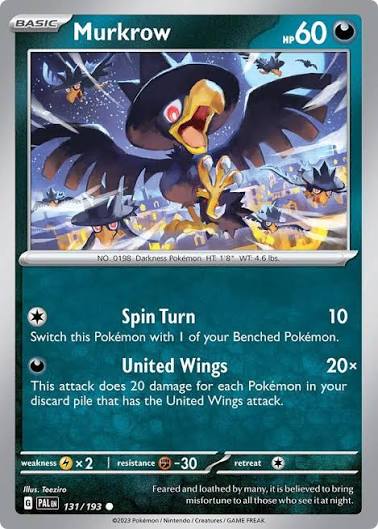 Murkrow (131/193) - SV: Paldea Evolved (Single Card)