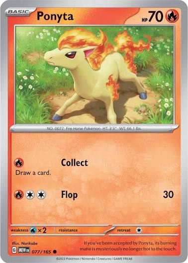 Ponyta (077/165) - SV: 151 (Single Card)