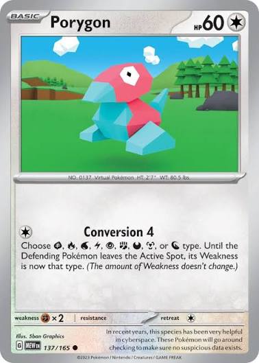 Porygon (137/165) - SV: 151 (Single Card)