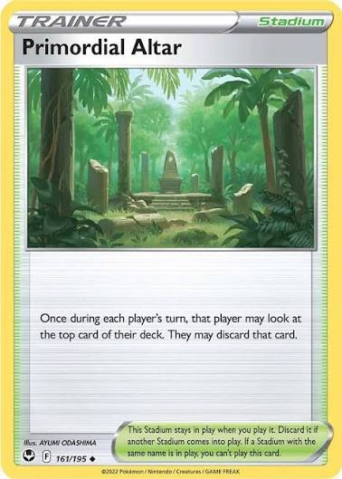 Primordial Altar (161/195) - SWSH: Silver Tempest (Single Card)