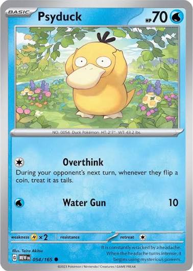 Psyduck (054/165) - SV: 151 (Single Card)