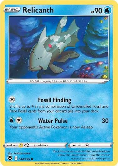 Relicanth (044/195) - SWSH: Silver Tempest