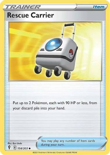 Rescue Carrier (154/203) - SWSH: Evolving Skies (Single Card)