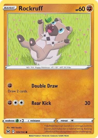 Rockruff (109/196) - SWSH: Lost Origin