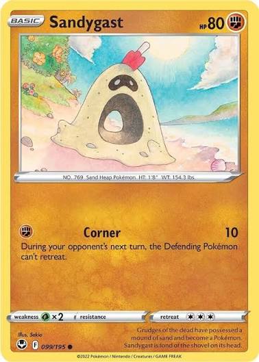Sandygast (099/195) - SWSH: Silver Tempest (Single Card)