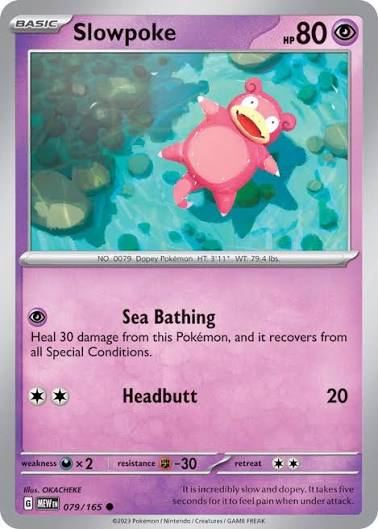 Slowpoke (079/165) - SV: 151 (Single Card)