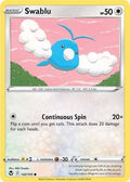 Swablu (142/195) - SWSH: Silver Tempest (Single Card)