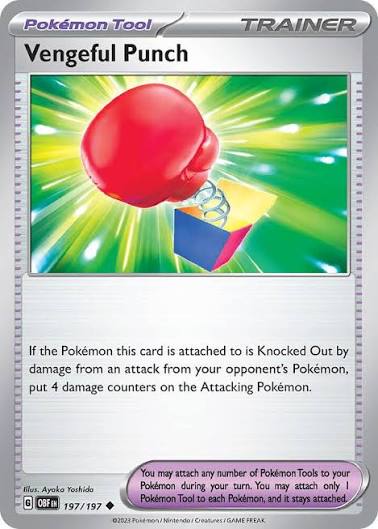 Vengeful Punch (197/197) - SV: Obsidian Flames (Single Card)