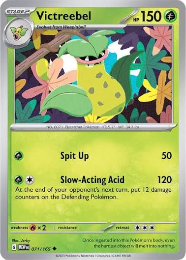 Victreebel (071/165) - SV: 151 (Single Card)