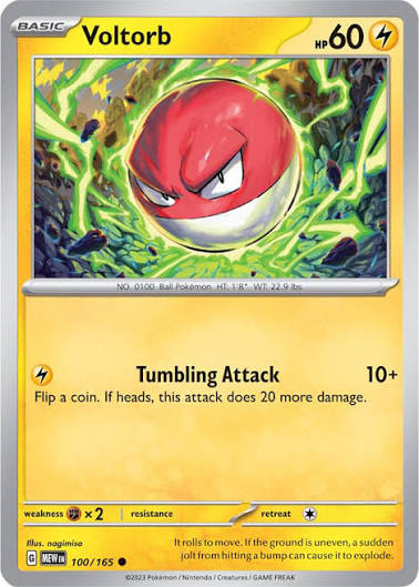 Voltorb (100/165) - SV: 151 (Single Card)