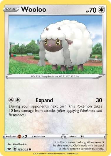 Wooloo (152/202) - Sword & Shield Base Set (Single Card)